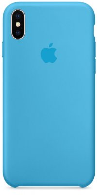 Чехол Silicone Case iPhone XS Max (baby blue) 37923