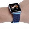 Ремешок Apple Watch 38mm / 40mm Миланская петля на магните (синий) 1456 - Ремешок Apple Watch 38mm / 40mm Миланская петля на магните (синий) 1456