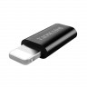 Переходник Micro USB на 8-pin Lightning (чёрный) 3279 - Переходник Micro USB на 8-pin Lightning (чёрный) 3279