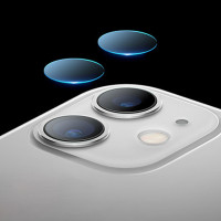 Стекло на линзы камеры для iPhone 11 комплект (9605) white