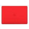 Чехол для Macbook Pro 16 A2141 (2019) матовый (красный) 00181901 - Чехол для Macbook Pro 16 A2141 (2019) матовый (красный) 00181901