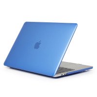 Чехол MacBook Pro 16.2 модель A2485 / A2780 / A2991 (2021-2023гг.) глянцевый (синий) 4097
