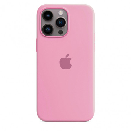 Чехол Silicone Case iPhone 14 Pro Max (розовый) 1604