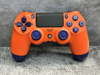 Беспроводной джойстик геймпад DualShock 4 для Sony PlayStation PS4 "Ярко-оранжевый" (PREMIUM) Г45-3197