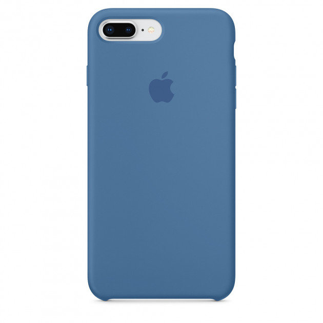 Чехол Silicone Case iPhone 7 Plus / 8 Plus (деним) 2673