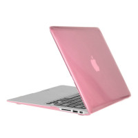 Чехол MacBook Air 13 (A1369 / A1466) (2011-2017) глянцевый (розовый) 0008