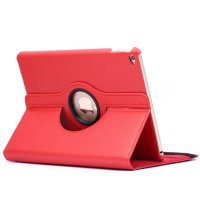 Чехол для iPad Air 2 / Pro 9.7 крутящийся кожаный 360° (красный) 6001