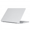 Чехол MacBook Pro 14.2 модель A2442 / A2779 / A2918 / A2992 (2021-2023гг.) матовый (белый) 4095 - Чехол MacBook Pro 14.2 модель A2442 / A2779 / A2918 / A2992 (2021-2023гг.) матовый (белый) 4095