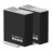 GoPro АКБ сменный аккумулятор ENDURO 2pcs Bundle для экшн камеры GoPro HERO 9 / 10 / 11 (3.85V 1720mAh Li-ion 6.62Wh) 57460