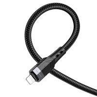 BOROFONE USB кабель 8-pin lightning BU35 2.4A 1.2 метра (чёрный) 2131
