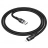 BOROFONE USB кабель lightning 8-pin BU35 2.4A, 1.2 метра (чёрный) 2131 - BOROFONE USB кабель lightning 8-pin BU35 2.4A, 1.2 метра (чёрный) 2131
