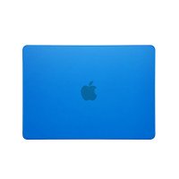 Чехол MacBook White 13 A1342 (2009-2010г) матовый (синий) 4353