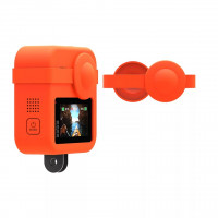 SHOOT Чехол силиконовый для GoPro MAX (цвет красный) модель MAX04 (9163)