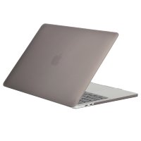 Чехол Macbook Pro 13 (A1706 / A1708 / A1989 / A2159 / A2338 / A2289 / A2251) (2016-2021) матовый (серый) 0052