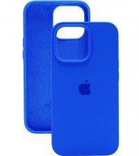 Чехол Silicone Case iPhone 14 Pro Max (ультрамарин) 1606