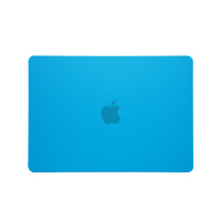 Чехол MacBook White 13 A1342 (2009-2010г) матовый (голубой) 4353