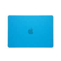 Чехол MacBook White 13 A1342 (2009-2010г) матовый (голубой) 4353