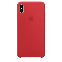 Чехол Silicone Case iPhone XS Max (вишня) 7954