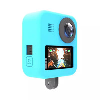 SHOOT Чехол силиконовый для GoPro MAX (цвет голубой) модель MAX04 (9163)