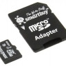 SmartBuy Флэш карта microSD XC Class 10 128Gb ADP (21805) - SmartBuy Флэш карта microSD XC Class 10 128Gb ADP (21805)