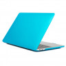 Чехол MacBook Pro 16.2 модель A2485 / A2780 / A2991 (2021-2023гг.) матовый (голубой) 4094 - Чехол MacBook Pro 16.2 модель A2485 / A2780 / A2991 (2021-2023гг.) матовый (голубой) 4094