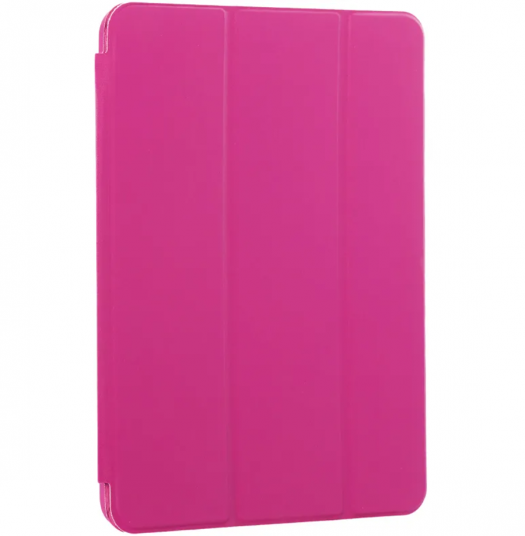 Чехол для iPad Pro 11 (2018-2022) Smart Case серии Apple кожаный (фуксия) 7491