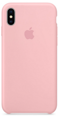 Чехол Silicone Case iPhone XS Max (розовый) 7961