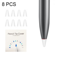 Комплект накладок на наконечники Apple Pencil 1 / 2 (белый) 6005