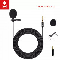 YICHUANG Петличный микрофон 3.5mm модель YC-LM10 + набор аксессуаров (4471)