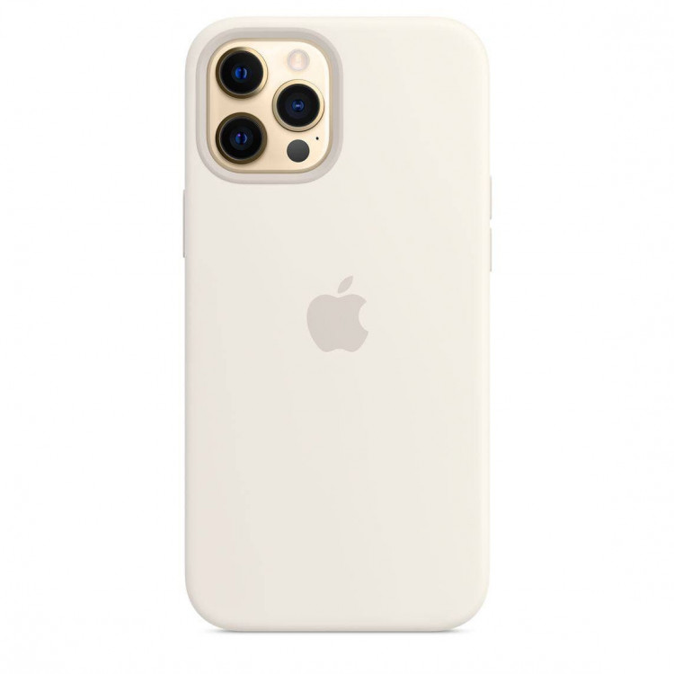 Чехол Silicone Case iPhone 12 Pro Max (белый) 3826
