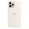Чехол Silicone Case iPhone 12 Pro Max (белый) 3826 - Чехол Silicone Case iPhone 12 Pro Max (белый) 3826