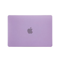 Чехол MacBook White 13 A1342 (2009-2010г) матовый (фиолетовый) 4353