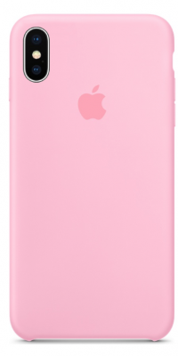 Чехол Silicone Case iPhone XS Max (розовая фиалка) 7987