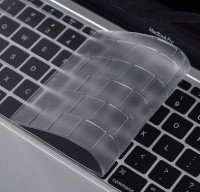 БРОНЬКА Накладка на клавиатуру MacBook 12 (A1534) / Pro 13 2016-2017 (A1708) без Touch Bar термопластик USA (прозрачный) 9530