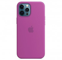 Чехол Silicone Case iPhone 12 Pro Max (лиловый) 3826