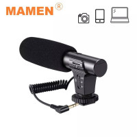 MAMEN Стереомикрофон 3.5mm модель MIC-05 для видеокамеры (5430)
