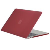 Чехол MacBook Pro 13 (A1706 / A1708 / A1989 / A2159 / A2338 / A2289 / A2251) (2016-2021) матовый (бордо) 0052