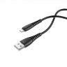 CHAROME USB кабель lightning 8-pin C20-03 2.4A, 1 метр (чёрный) 7081 - CHAROME USB кабель lightning 8-pin C20-03 2.4A, 1 метр (чёрный) 7081