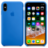 Чехол Silicone Case iPhone XS Max (тёмно-голубой) 7992 - Чехол Silicone Case iPhone XS Max (тёмно-голубой) 7992