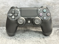 Беспроводной джойстик геймпад DualShock 4 для Sony PlayStation PS4 "Серебро металлик" (PREMIUM) Г45-3193