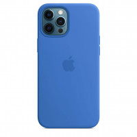 Чехол Silicone Case iPhone 12 / 12 Pro (ультрамарин) 3921