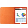Чехол книжка кожаная серии Basic для iPad 2 / 3 / 4 (оранжевый) 0370 - Чехол книжка кожаная серии Basic для iPad 2 / 3 / 4 (оранжевый) 0370