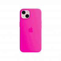 Чехол Silicone Case iPhone 13 (фуксия) 30111