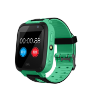 Smart Watch Kids Детские часы для контроля ребёнка модель Q9 версия LBS (зелёный) 8596