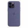 Чехол Silicone Case iPhone 14 Pro Max (серо-сиреневый) 1611 - Чехол Silicone Case iPhone 14 Pro Max (серо-сиреневый) 1611