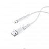 CHAROME USB кабель lightning 8-pin C20-03 2.4A, 1 метр (белый) 7081 - CHAROME USB кабель lightning 8-pin C20-03 2.4A, 1 метр (белый) 7081