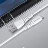 CHAROME USB кабель lightning 8-pin C20-03 2.4A, 1 метр (белый) 7081 - CHAROME USB кабель lightning 8-pin C20-03 2.4A, 1 метр (белый) 7081