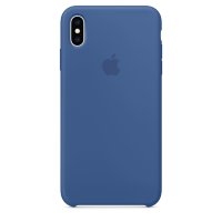 Чехол Silicone Case iPhone XS Max (синий) 38005