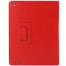 Чехол книжка кожаная серии Basic для iPad 2 / 3 / 4 (красный) 0370 - Чехол книжка кожаная серии Basic для iPad 2 / 3 / 4 (красный) 0370