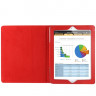 Чехол книжка кожаная серии Basic для iPad 2 / 3 / 4 (красный) 0370 - Чехол книжка кожаная серии Basic для iPad 2 / 3 / 4 (красный) 0370